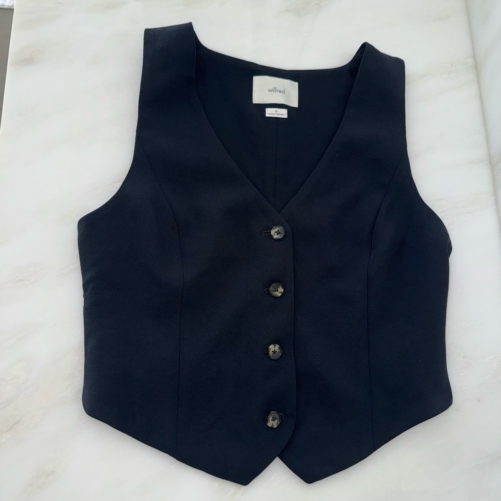 Wilfred Pacino Vest- Black